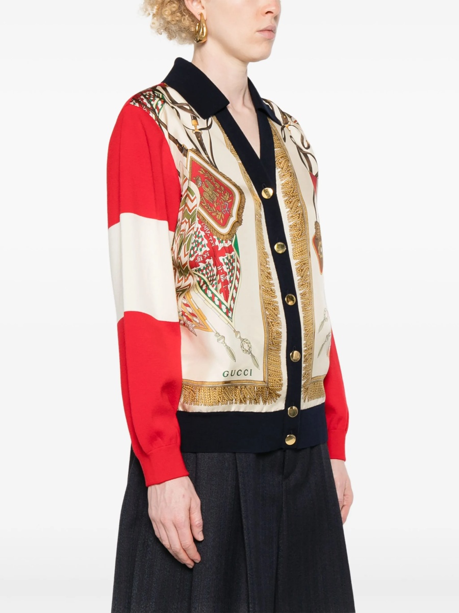 Cardigan Gucci neutru - Img 3