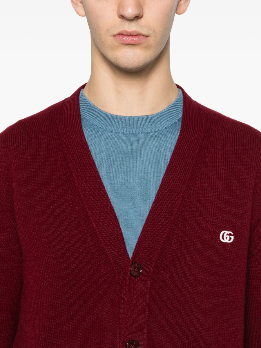 Cardigan Gucci rosu - Img 5