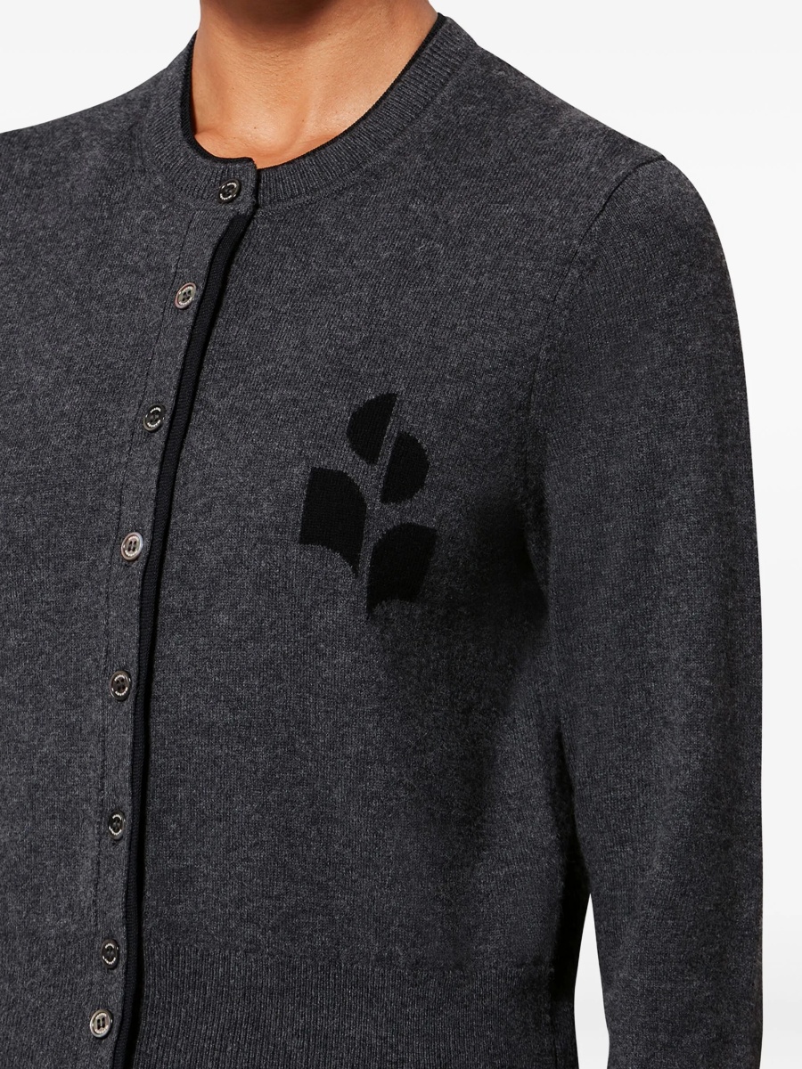 Cardigan ISABEL MARANT ETOILE gri - Img 5