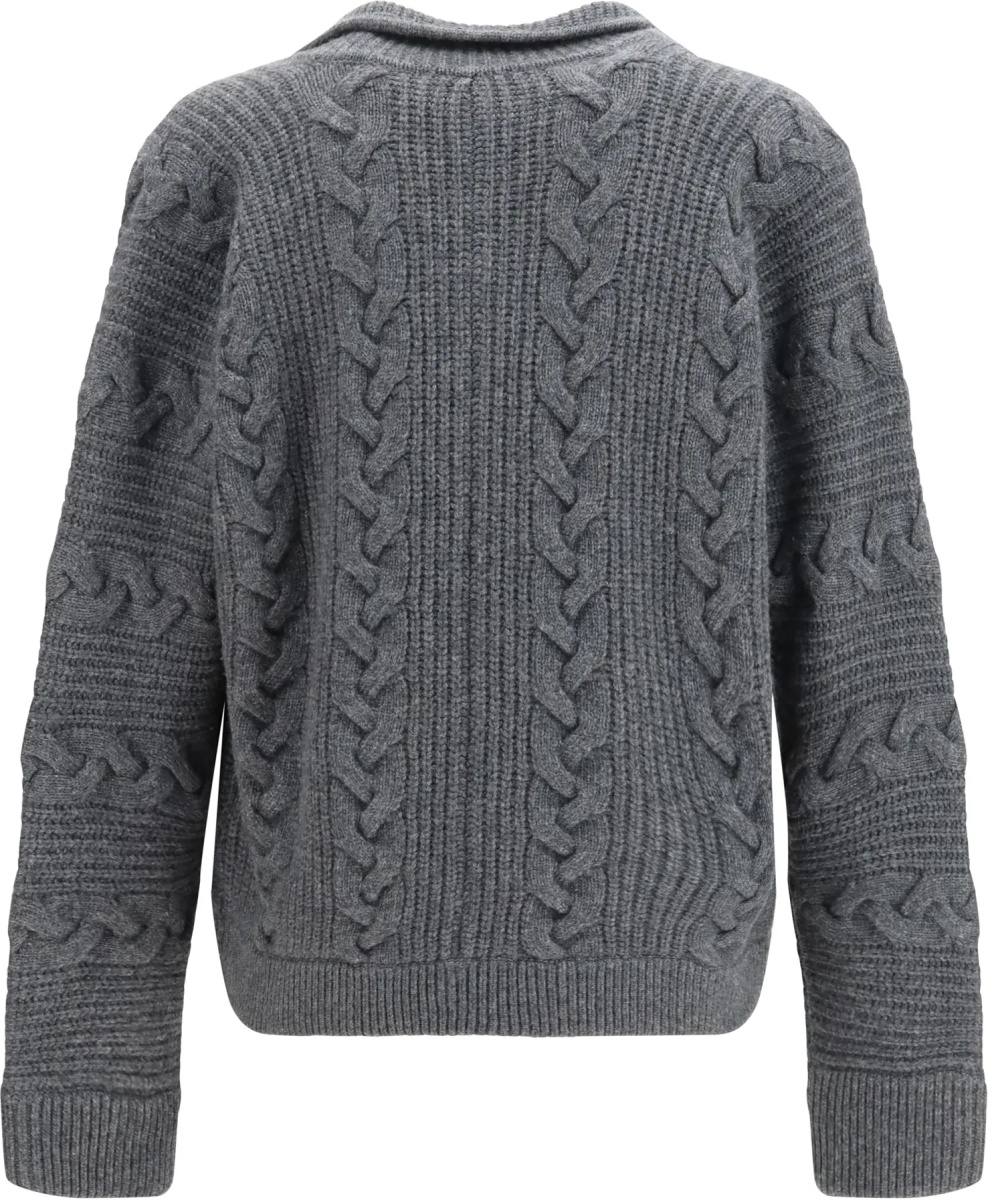 Cardigan Knitted button Cardigan - Img 2