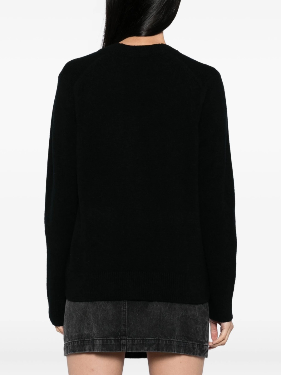 Cardigan MAISON KITSUNÉ negru - Img 4
