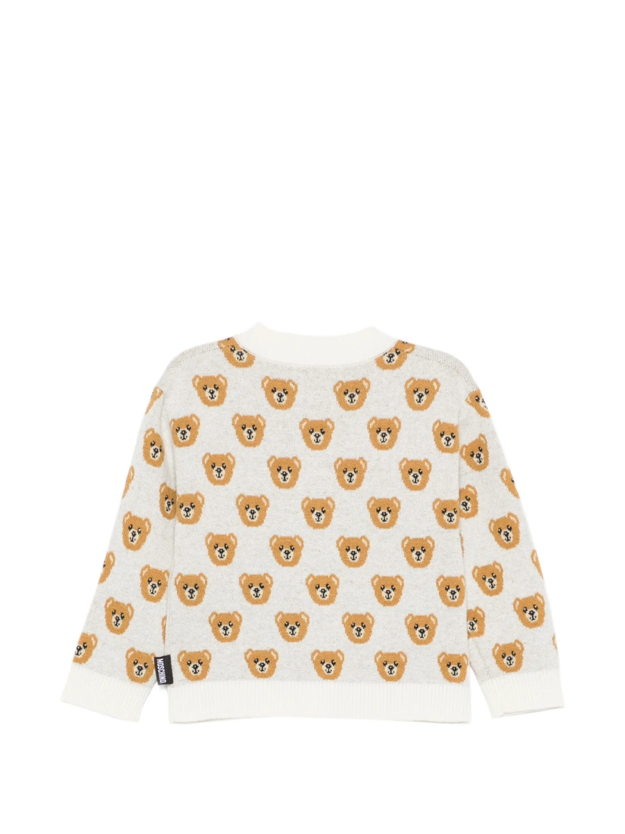 Cardigan Moschino neutru - Img 2