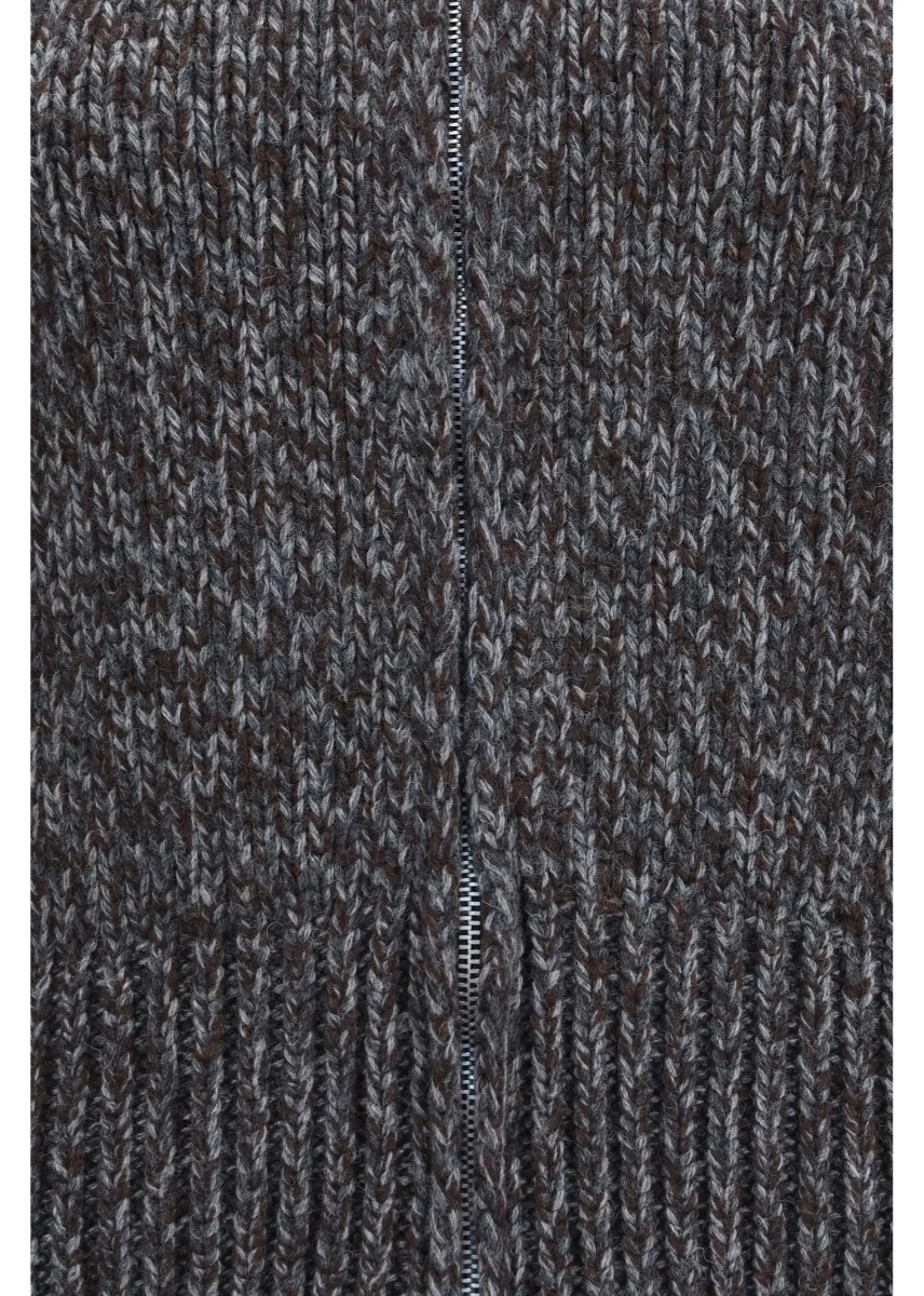 Cardigan OUR LEGACY multicolor din lana merino - Img 3