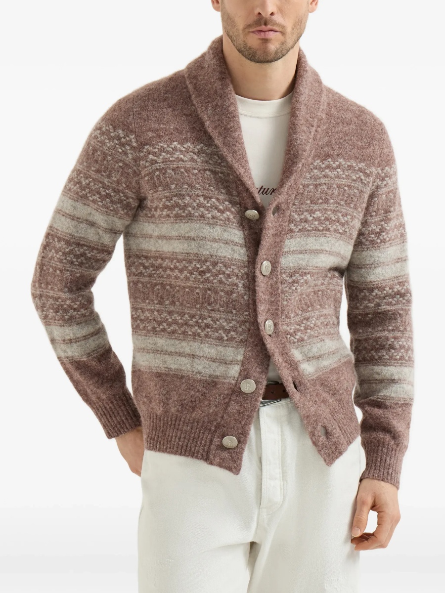 Cardigan V-neck button Cardigan - Img 5