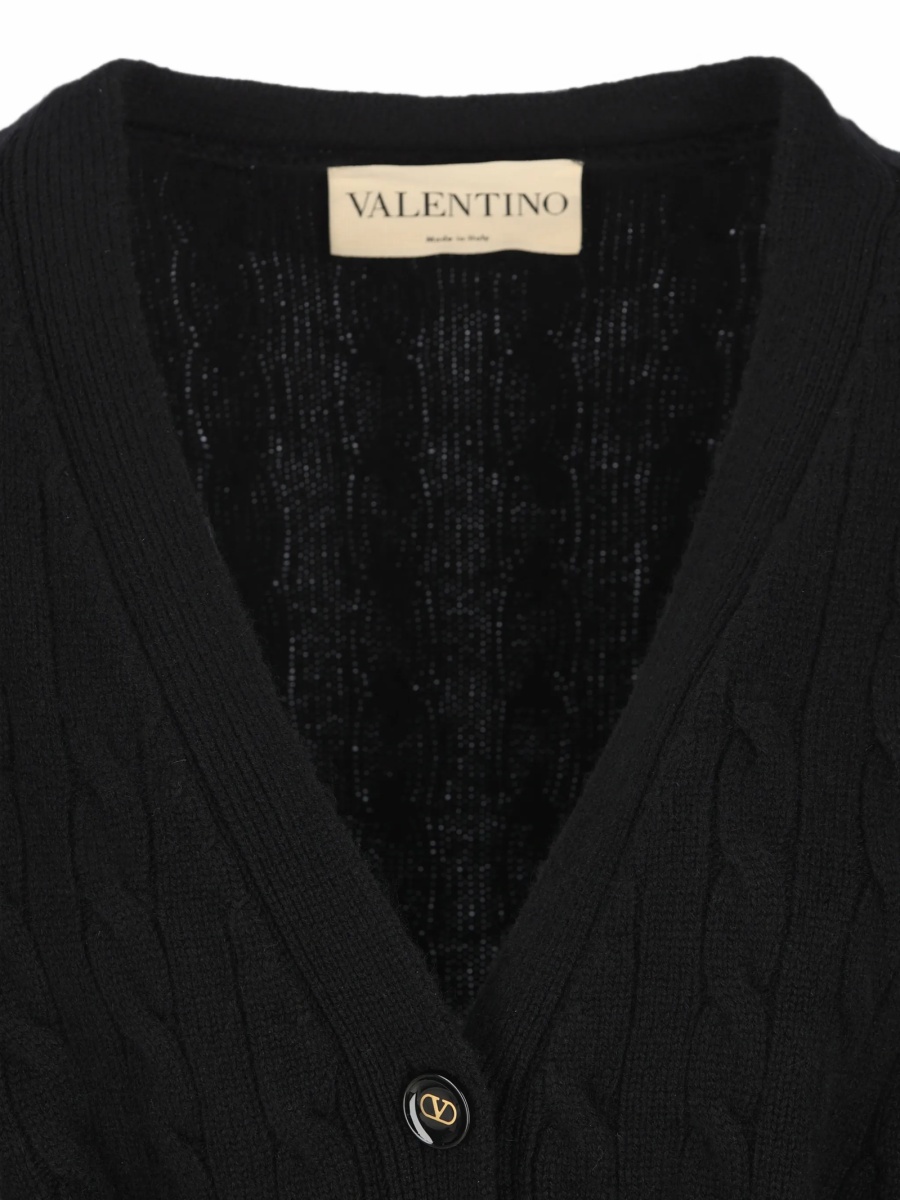 Cardigan Valentino Garavani negru - Img 4