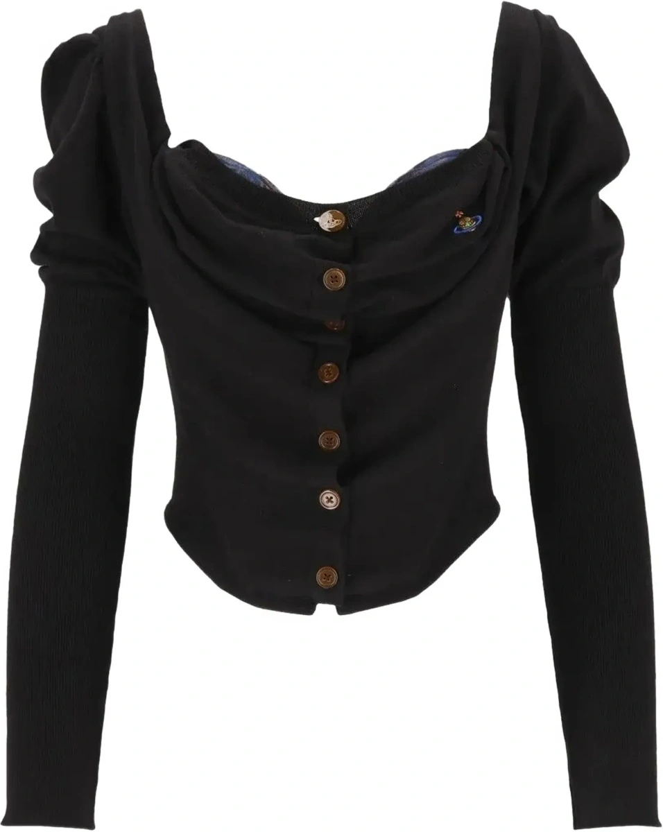 Cardigan Vivienne Westwood negru - Img 5