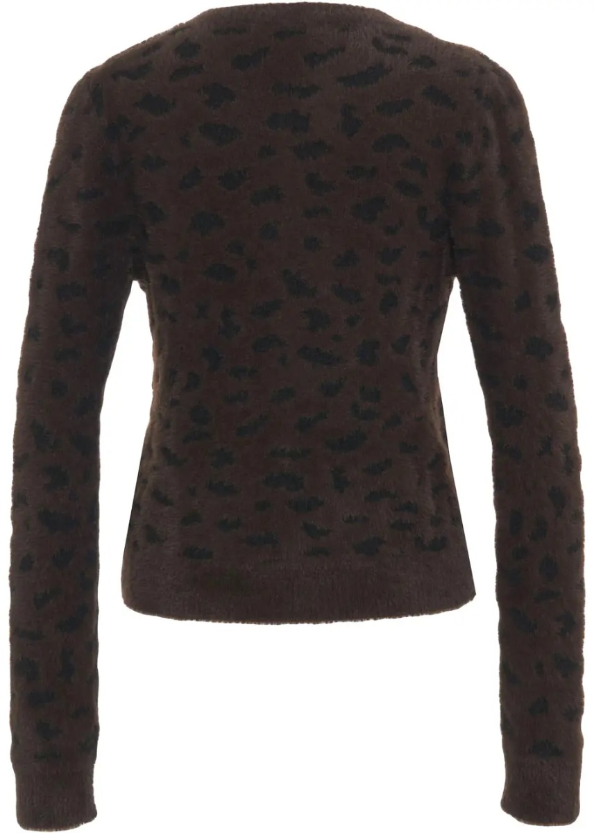 Cardigane Cardigan with animal print - Img 3