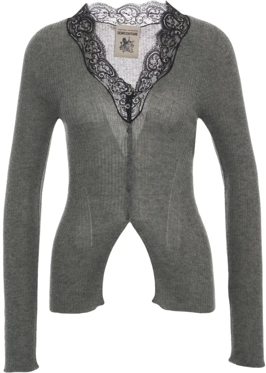 Cardigane Cardigan with v-neck - Img 4