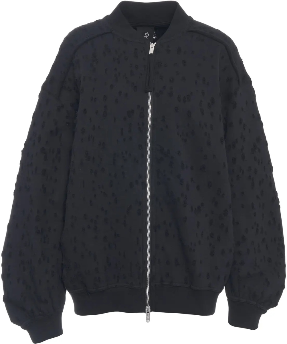Cardigane Sweat jacket with seam details - Img 2