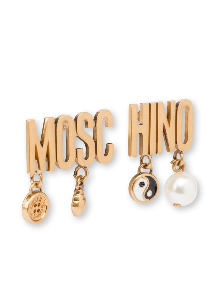 Cercei Moschino aurii - Img 2