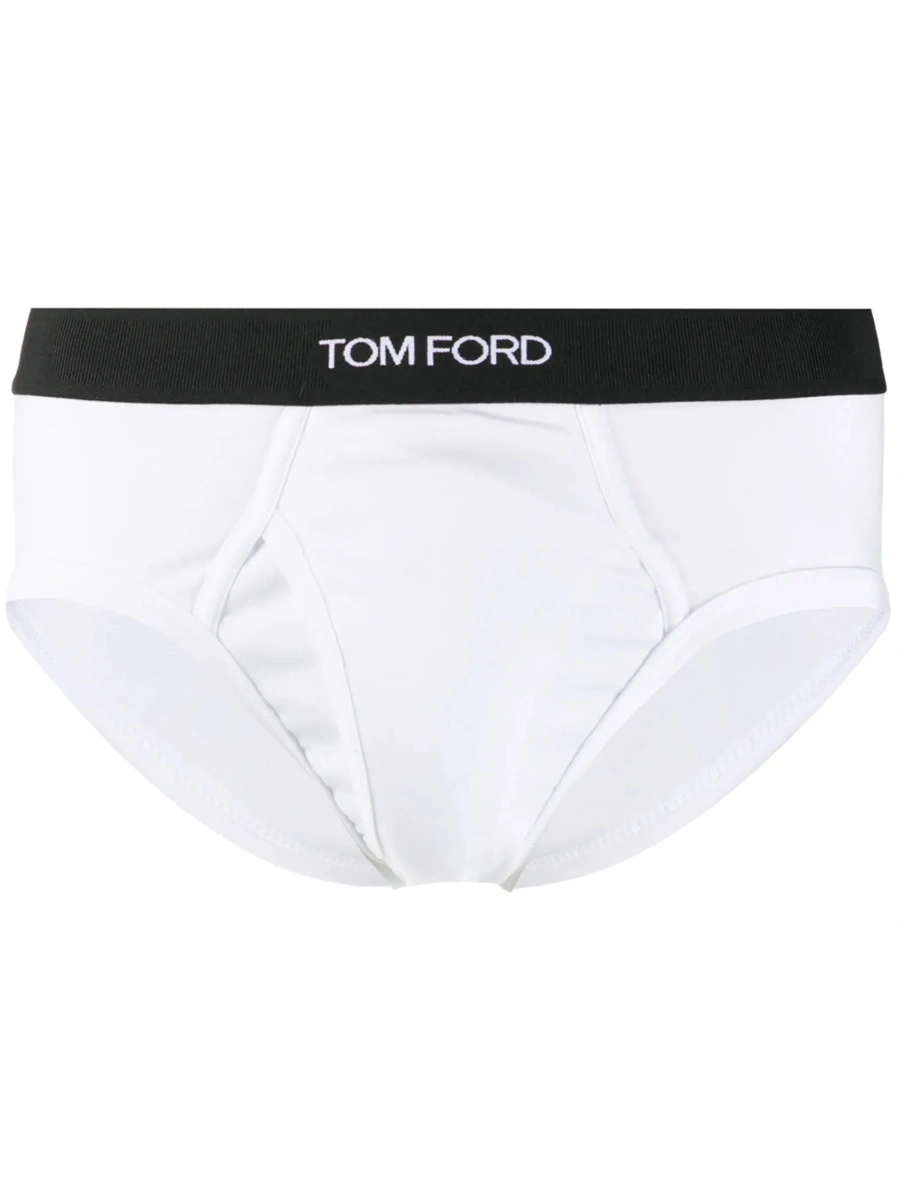 Chiloti White Briefs with Logo in Cotton Man - Img 6
