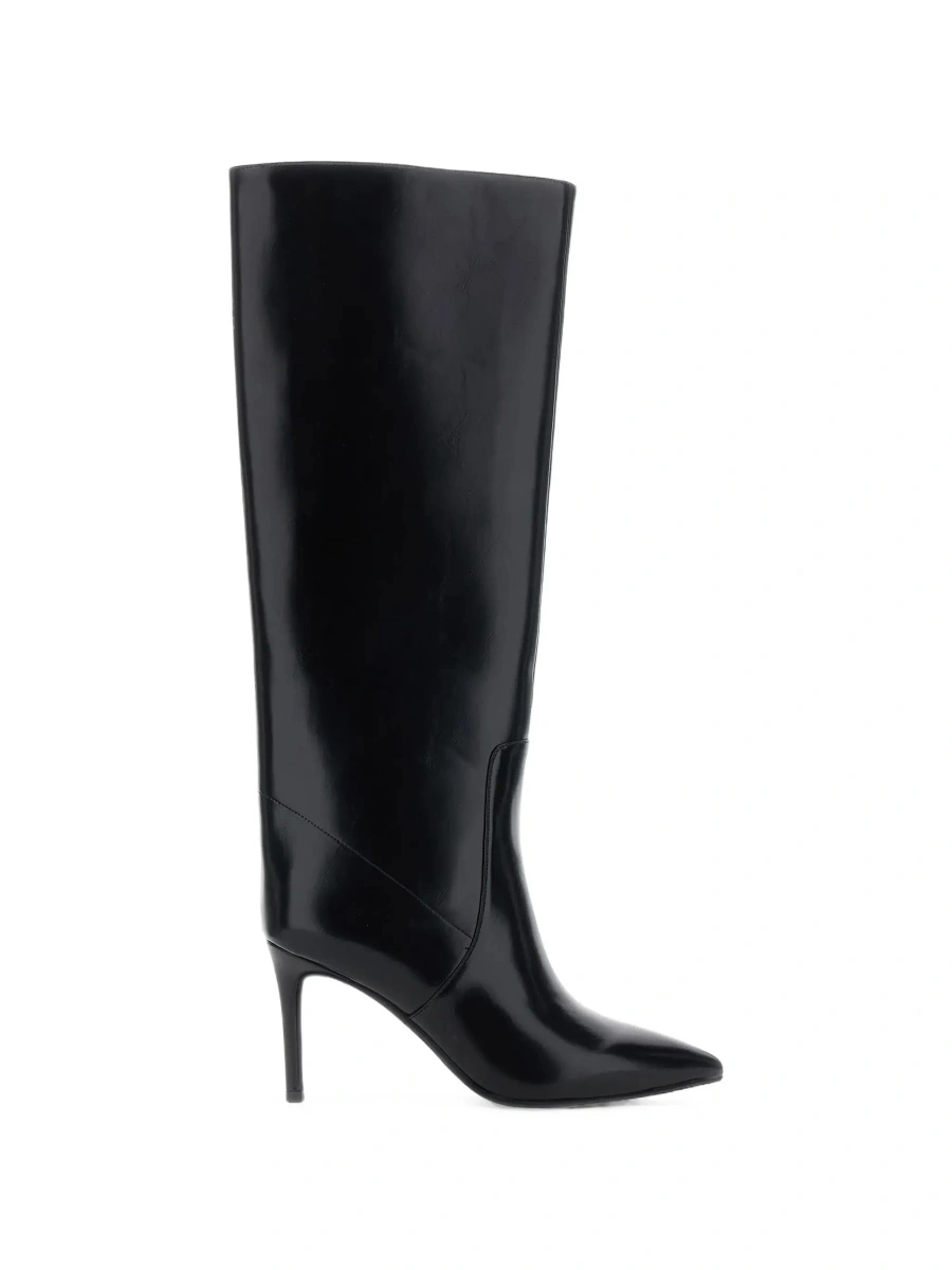 Cizme Jeffrey Campbell negre din piele 'ARSEN' - Img 8
