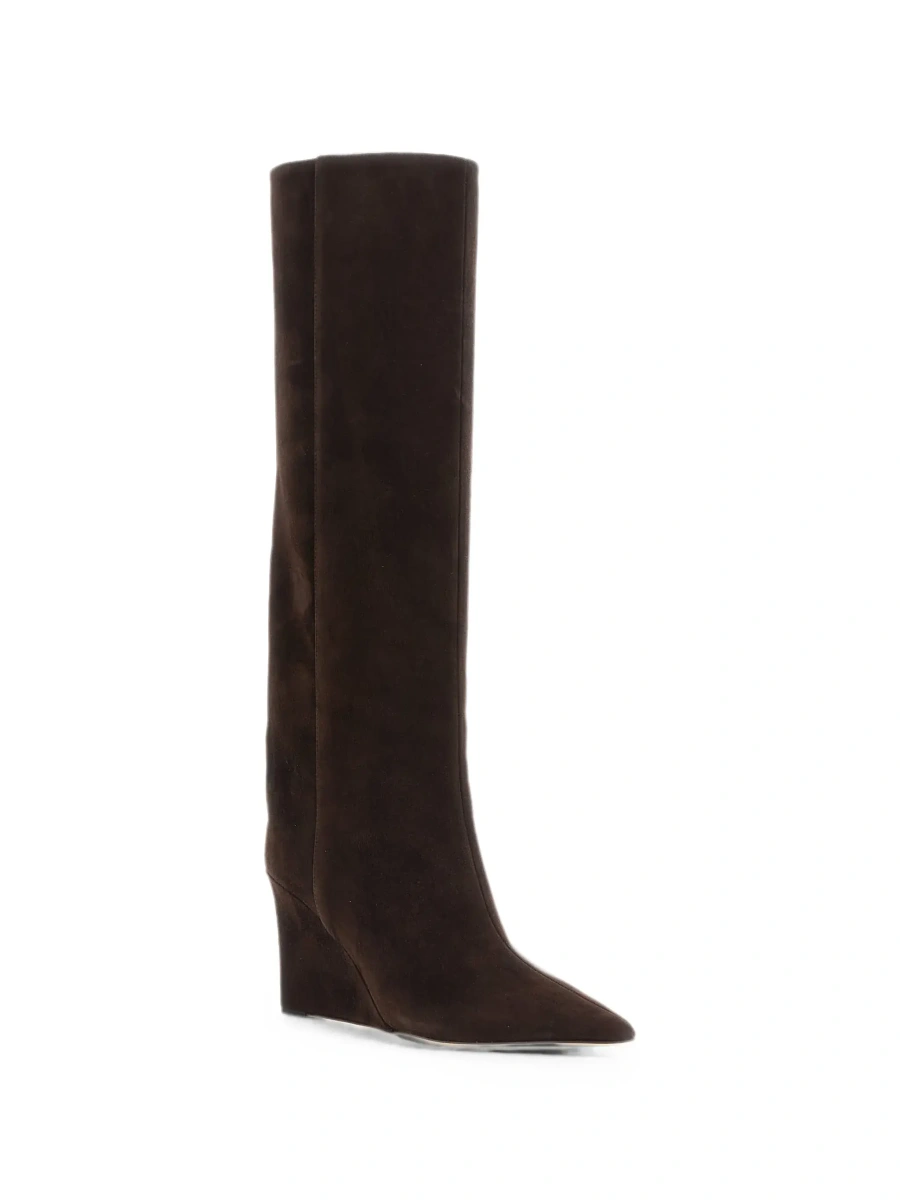 Cizme Jimmy Choo maro din piele - Img 5