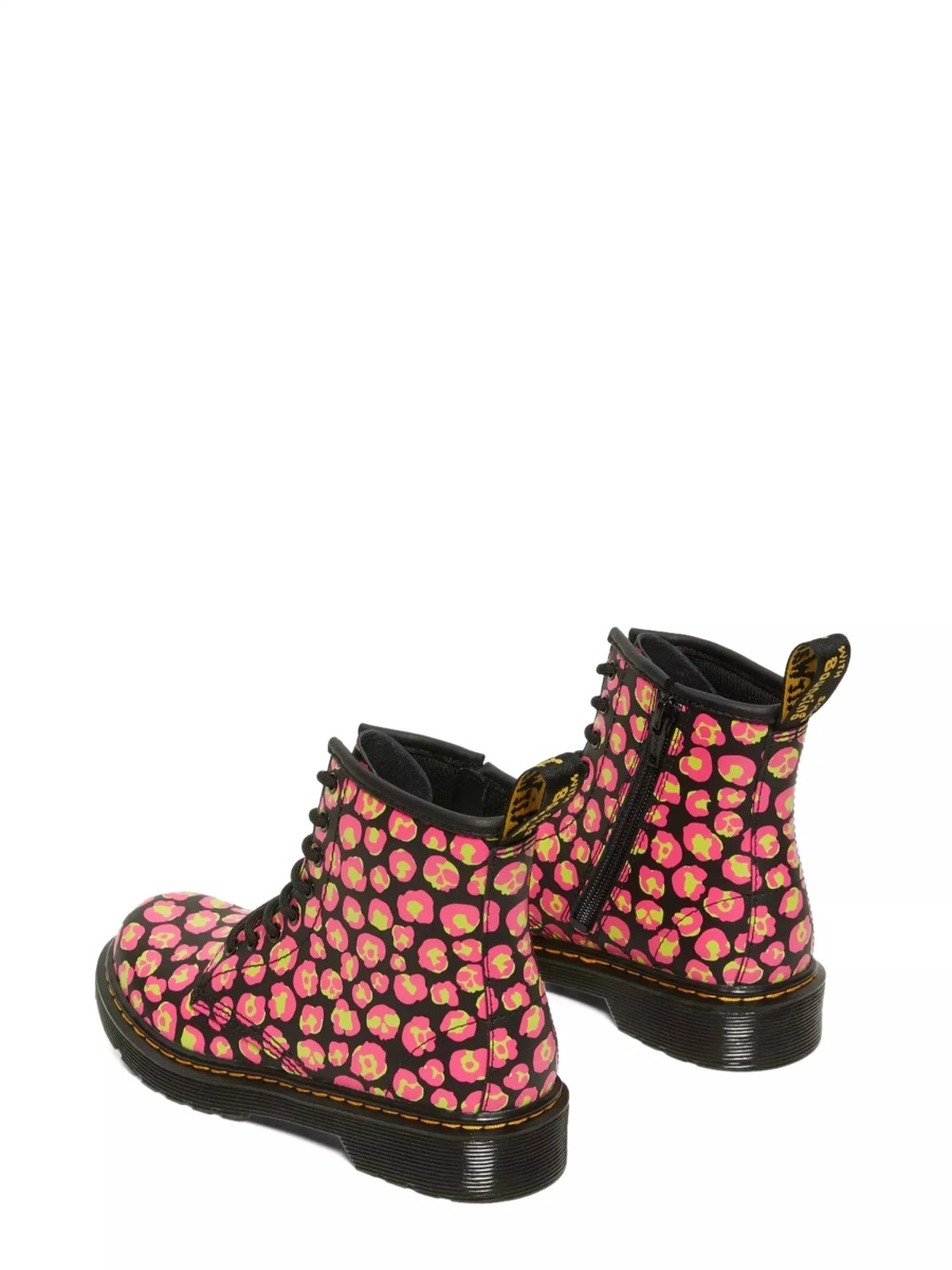 Cizme Lace Boots 1460 Leopard - Img 2