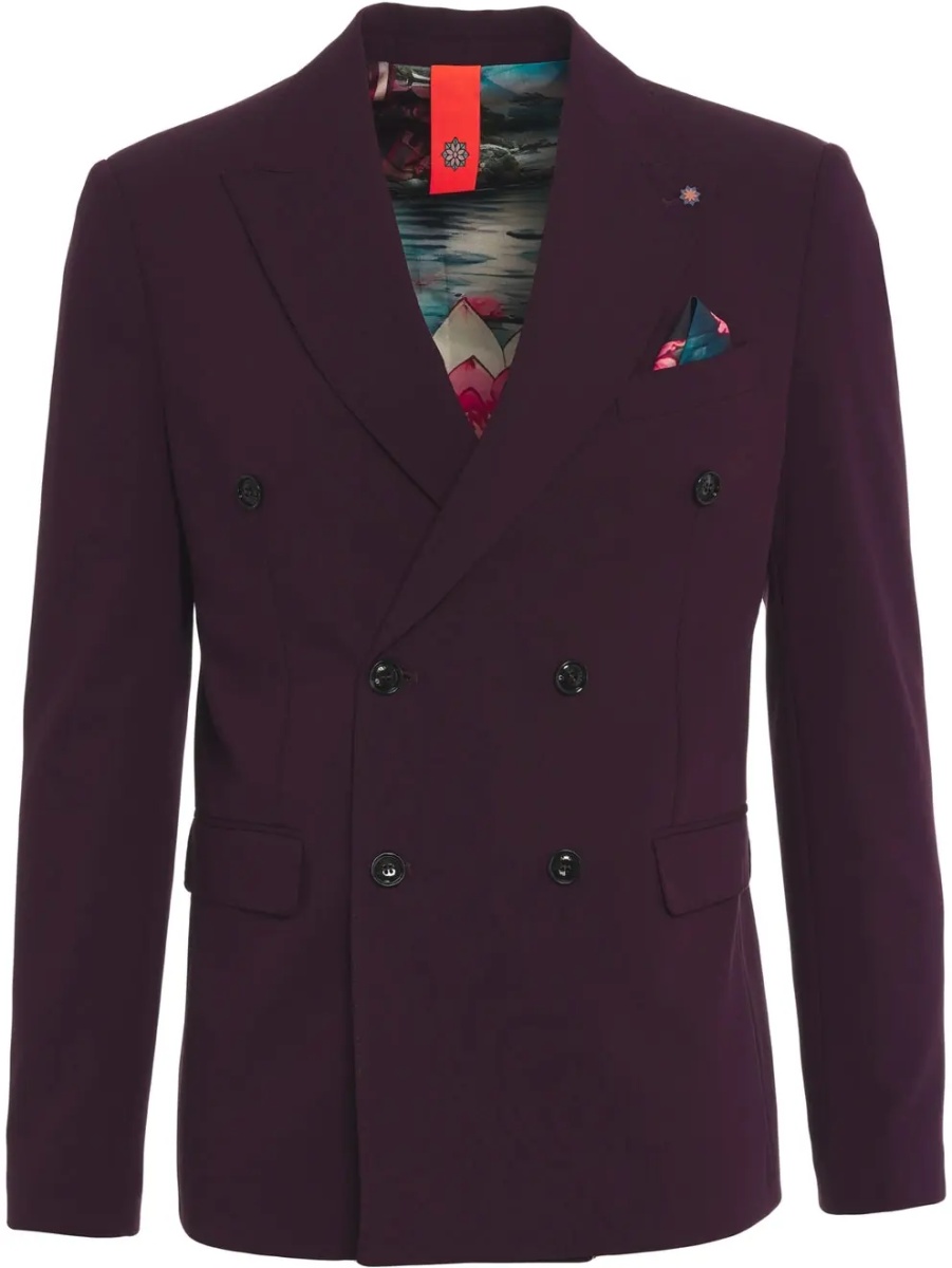 Costum Double-breasted suit 'Wasabi' - Img 3