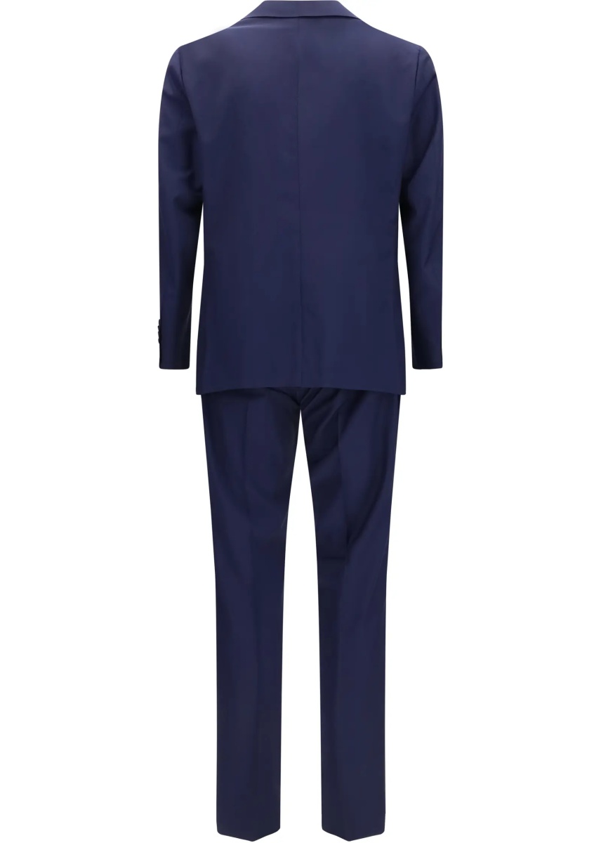 Costum Virgin wool single-breasted Suit - Img 2