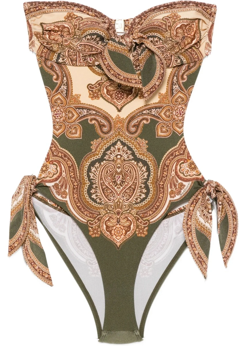 Costume Costume Intero "Mahon" Con Dettaglio Foulard - Img 5