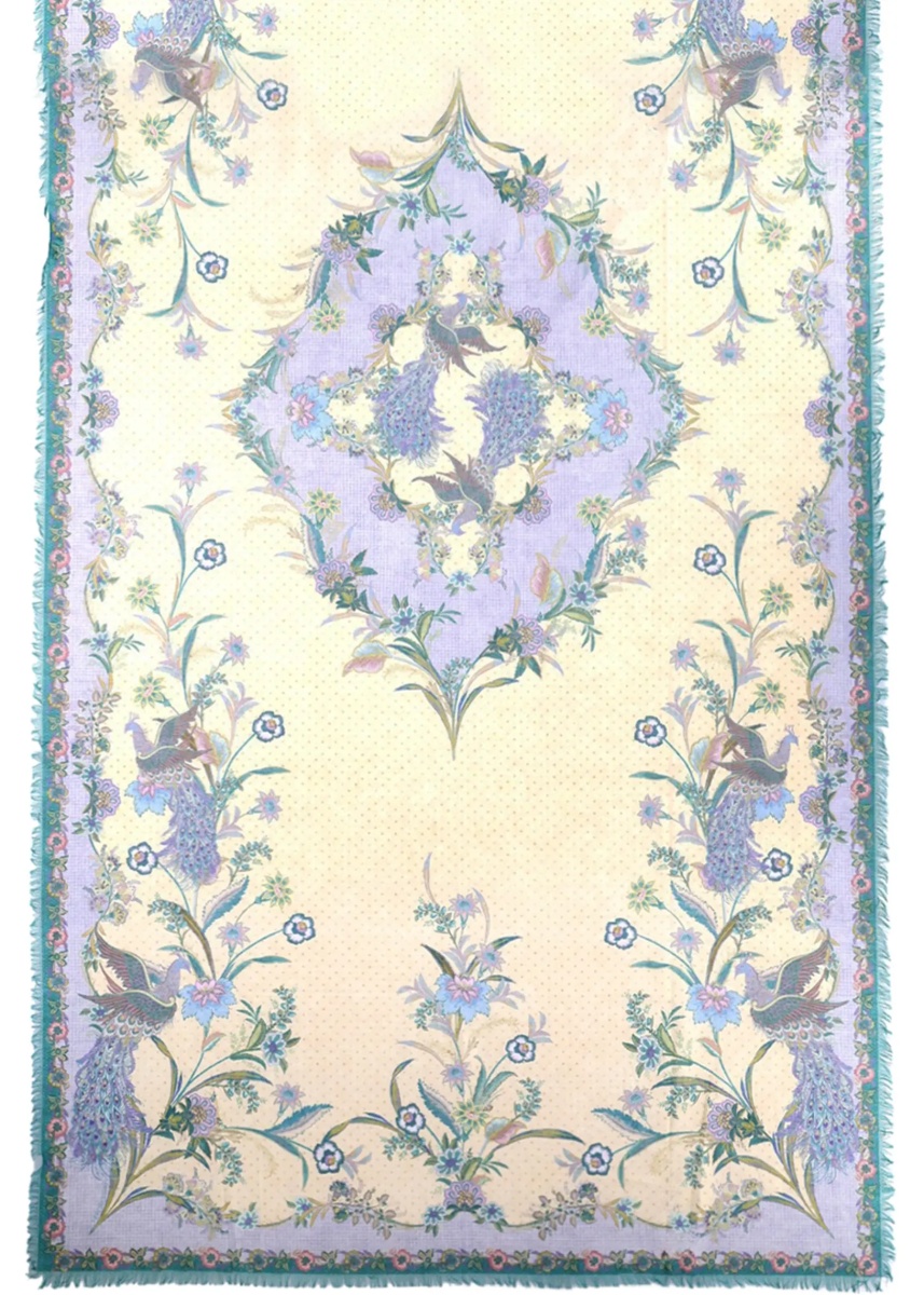 Costume Pareo In Cotone Con Stampa - Img 2