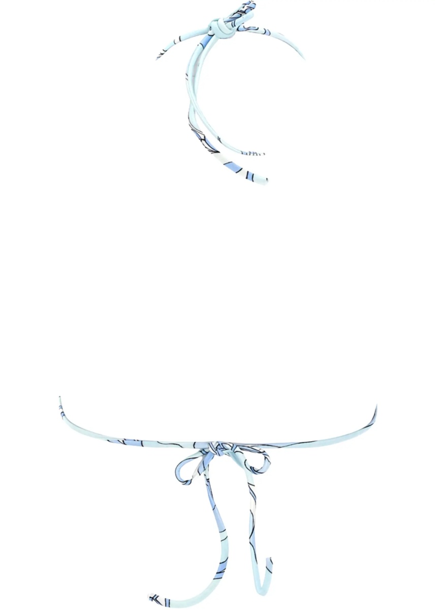 Costume Top Bikini Con Stampa - Img 2