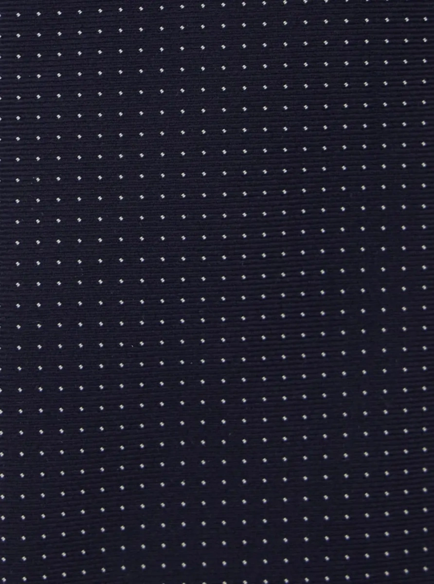 Cravate Blue Tie with All-Over Polka Dots for Men - Img 2