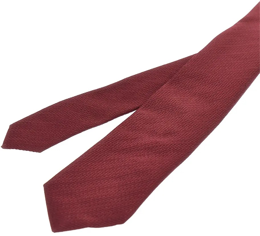 Cravate Silk necktie with jacquard motif - Img 3