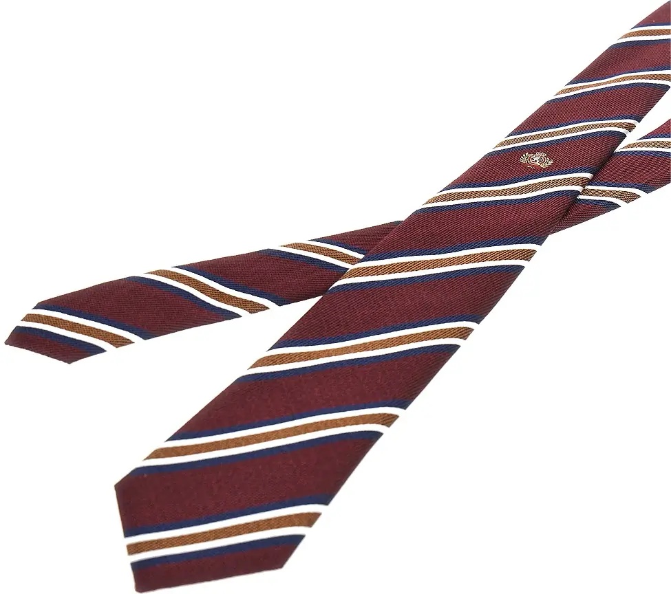 Cravate Silk necktie with jacquard motif - Img 3