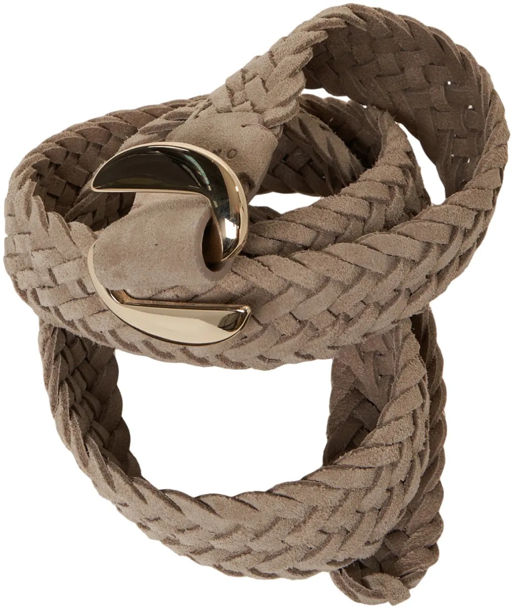 Curea Braided suede belt - Img 3
