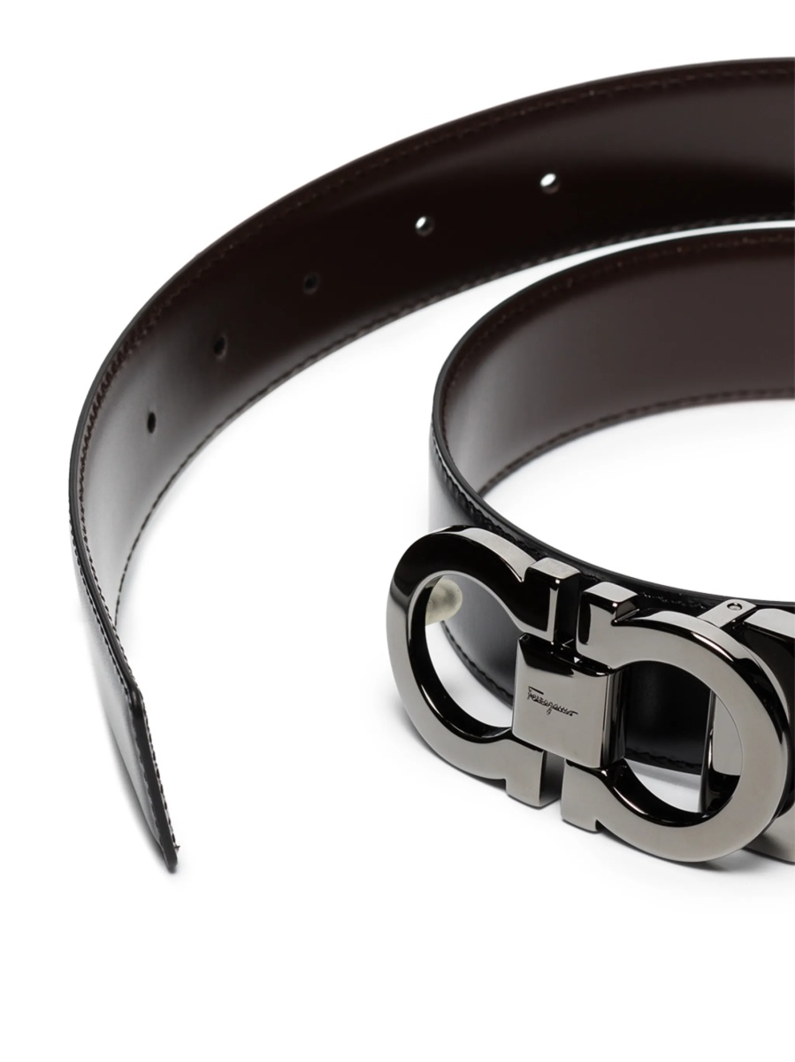 Curea Ferragamo gancini neagra - Img 3