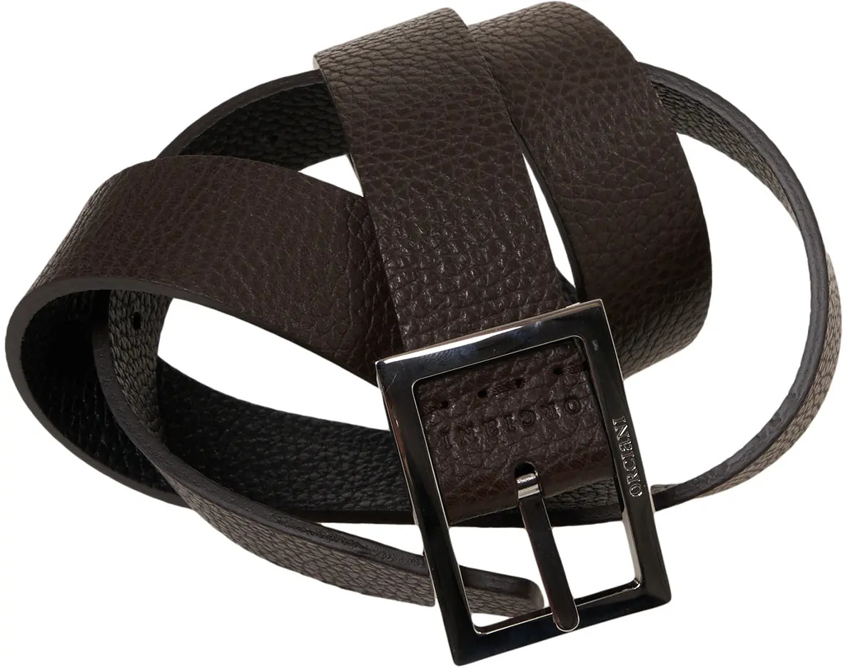 Curea Grained leather belt - Img 3