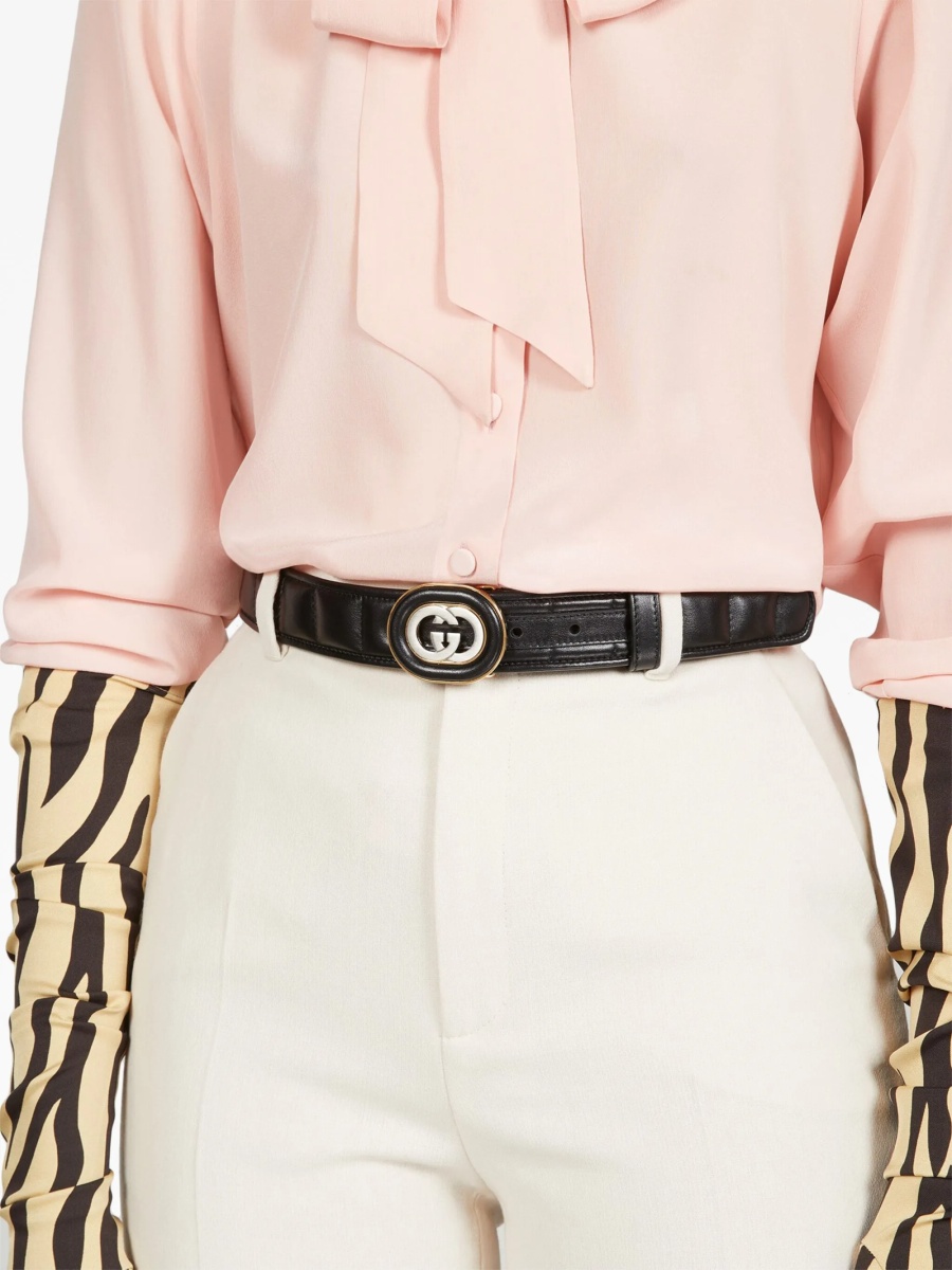 Curea Gucci neagra - Img 4