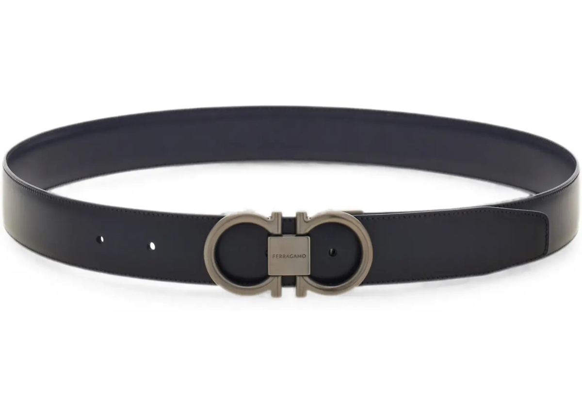 Curea Reversible and adjustable Gancini Belt - Img 3