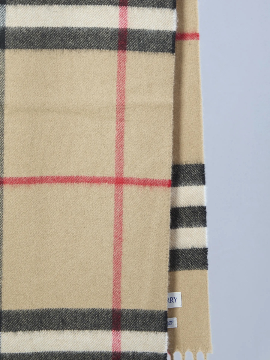 Esarfa Check Cashmere Scarf - Img 2