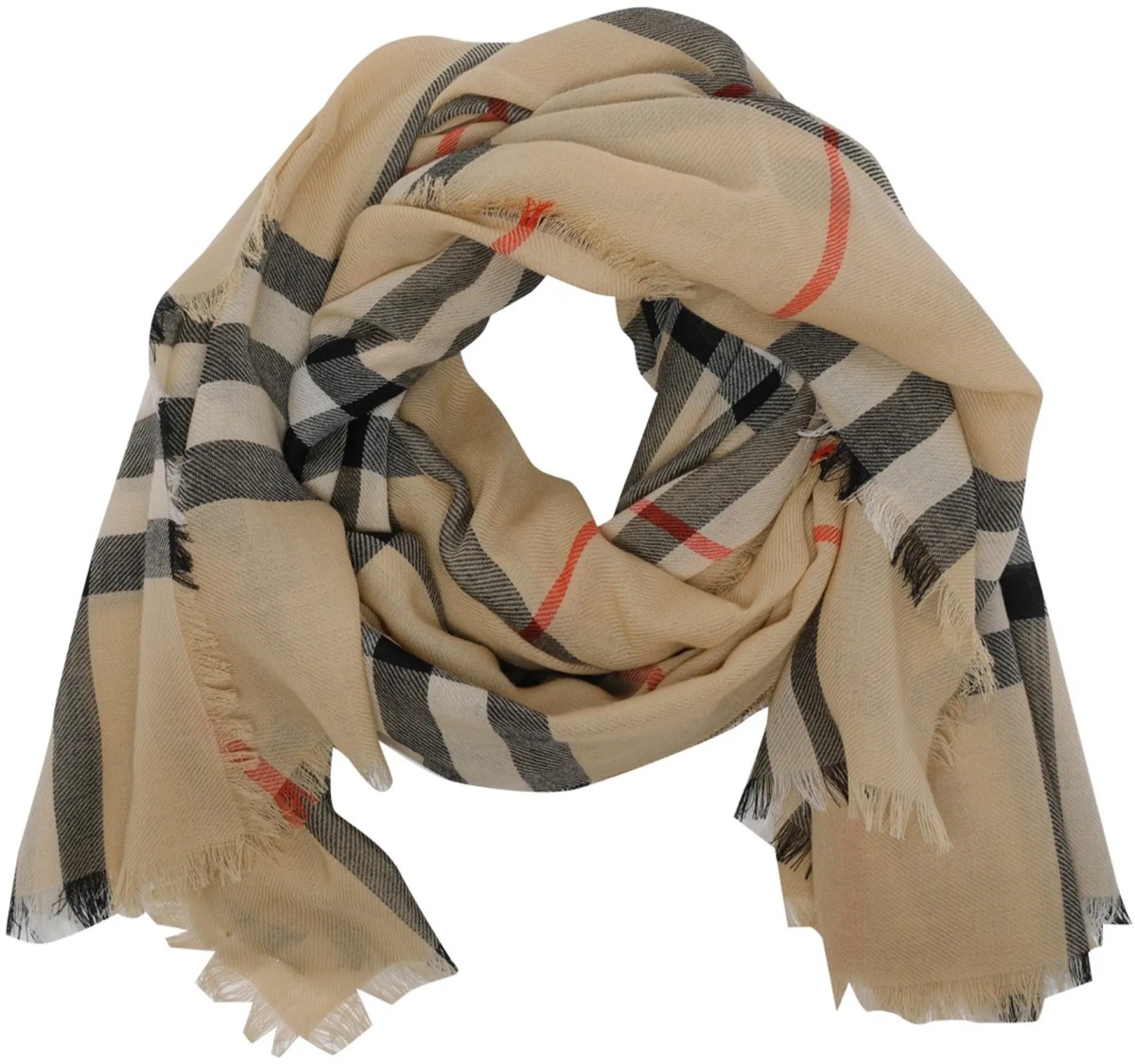 Esarfa Check Wool Scarf - Img 2