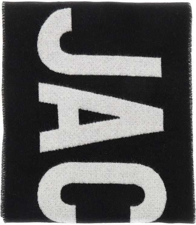 Esarfa Jacquard logo wool scarf - Img 2