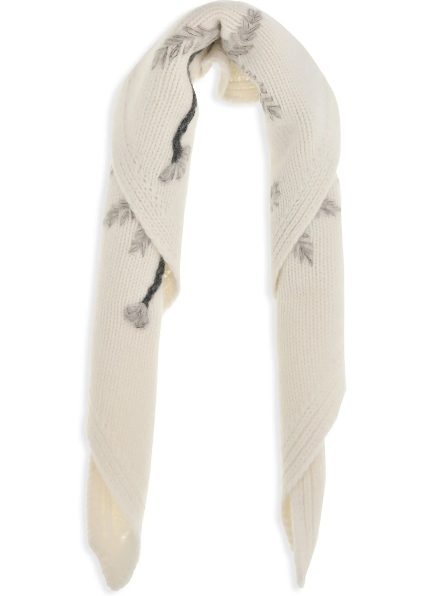 Esarfa P.A.R.O.S.H. Wallaby floral knit Scarf - Img 2