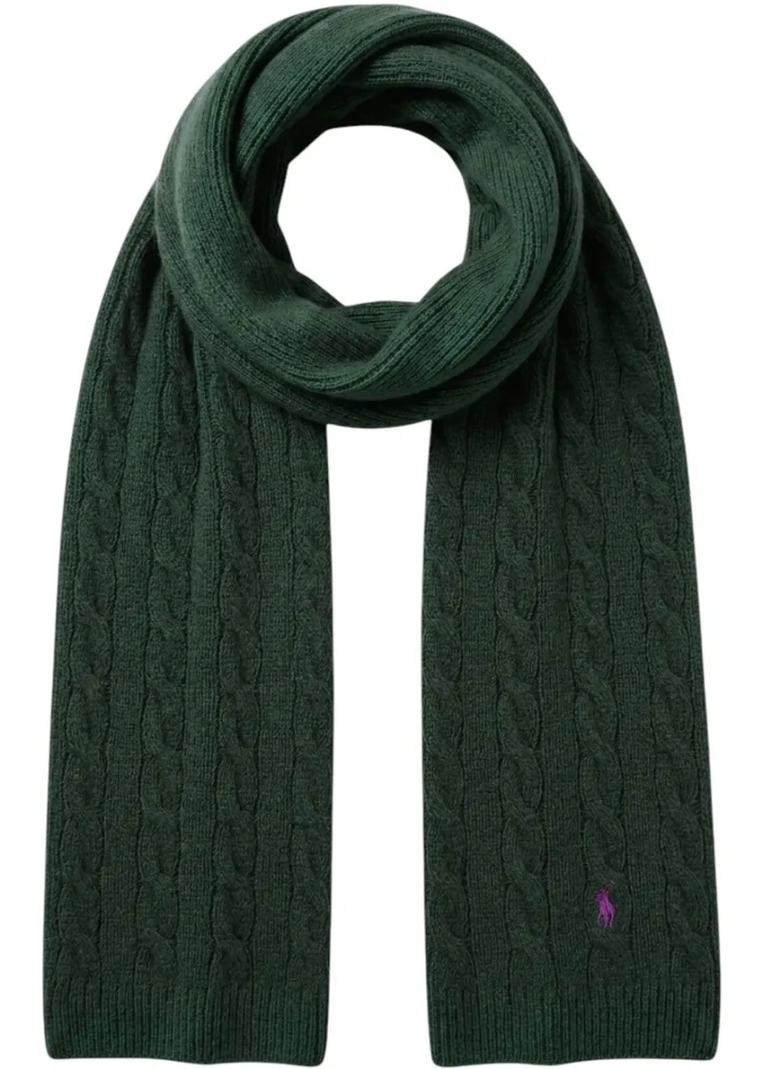 Esarfa Ralph Lauren verde - Img 2