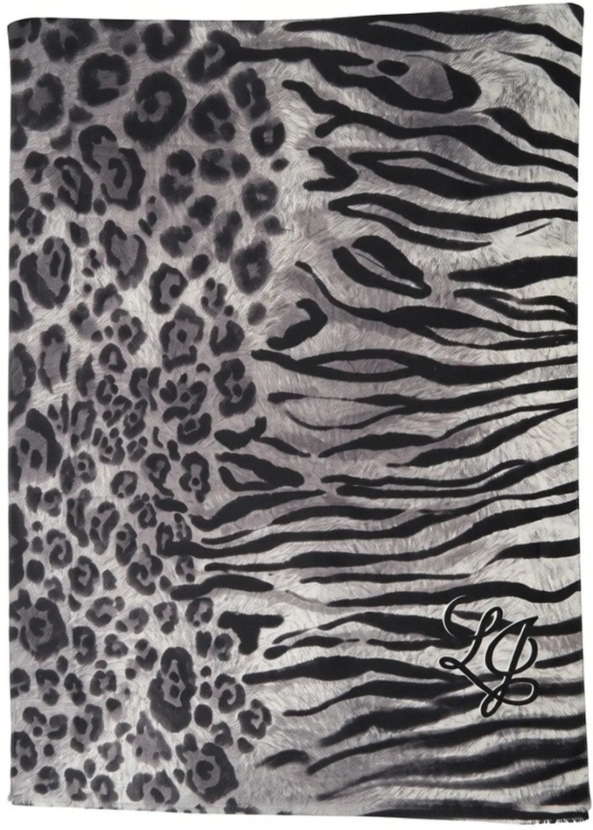 Esarfa Scarf with animal print - Img 4