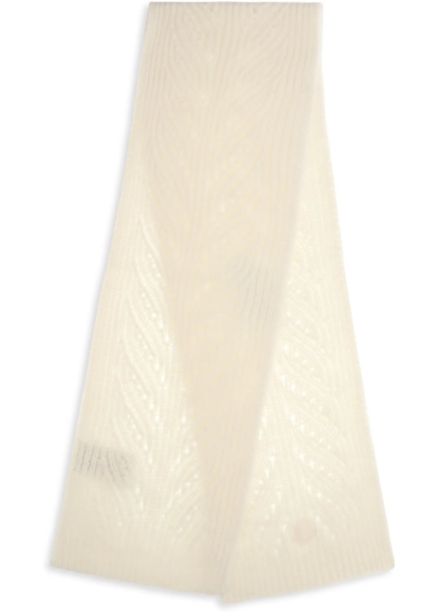 Esarfa Tricot alpaca and cashmere-blend Scarf - Img 2