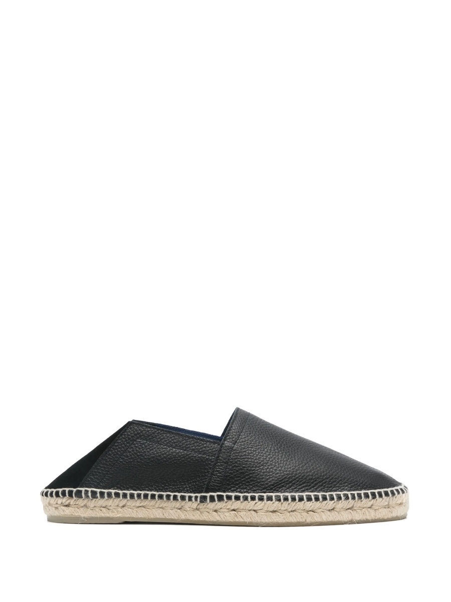Espadrile CASTAÑER negre din piele - Img 5
