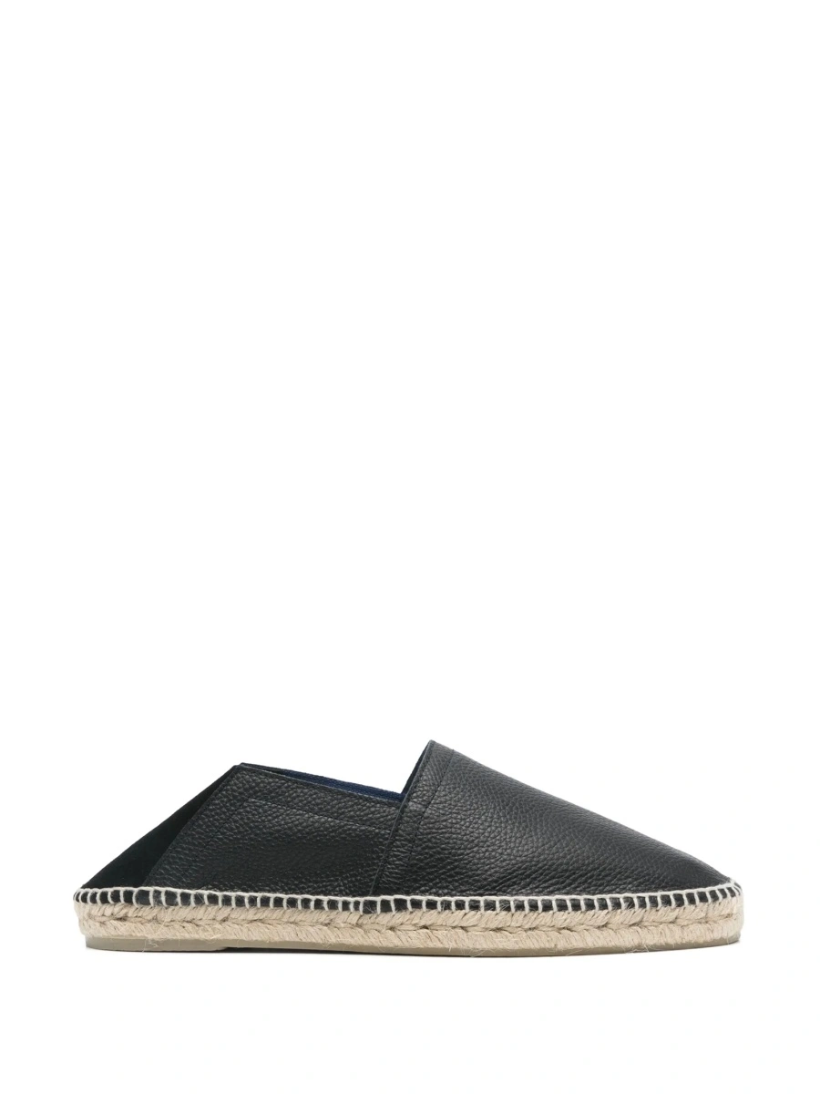 Espadrile CASTAÑER negre din piele - Img 5