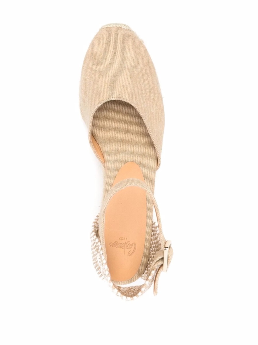 Espadrile CASTAÑER neutre din material textil - Img 4