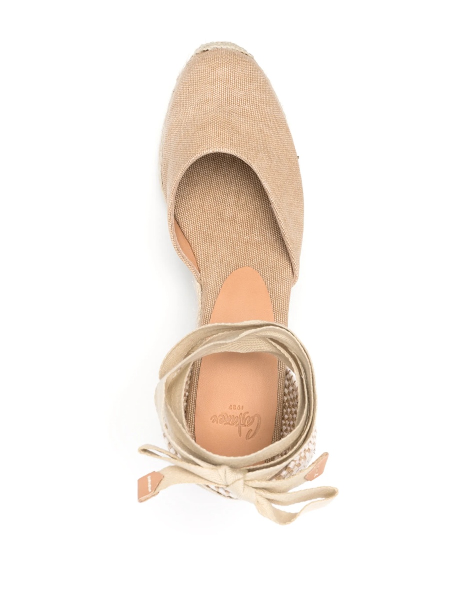 Espadrile CASTAÑER neutre din paie - Img 4