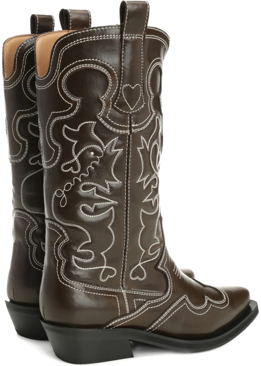 Faux-leather texan Boots - Img 3