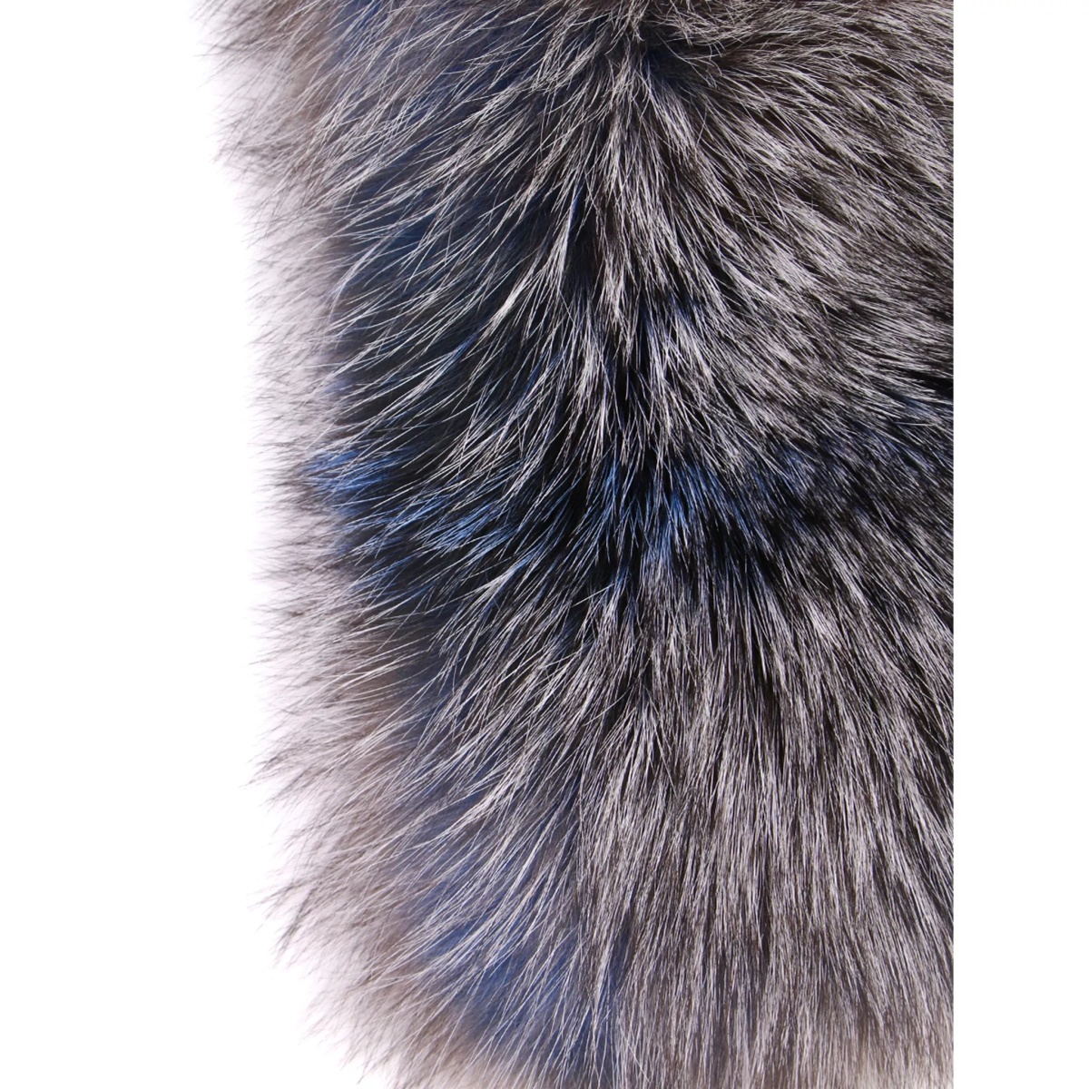Fulare Philipp Plein Fox Fur Collar - Img 2