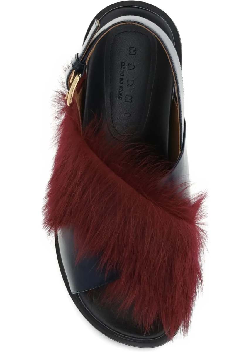 Fur-lined Fussbett Sandals - Img 4