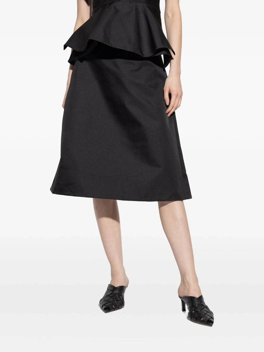 Fusta Alexander McQueen neagra - Img 3