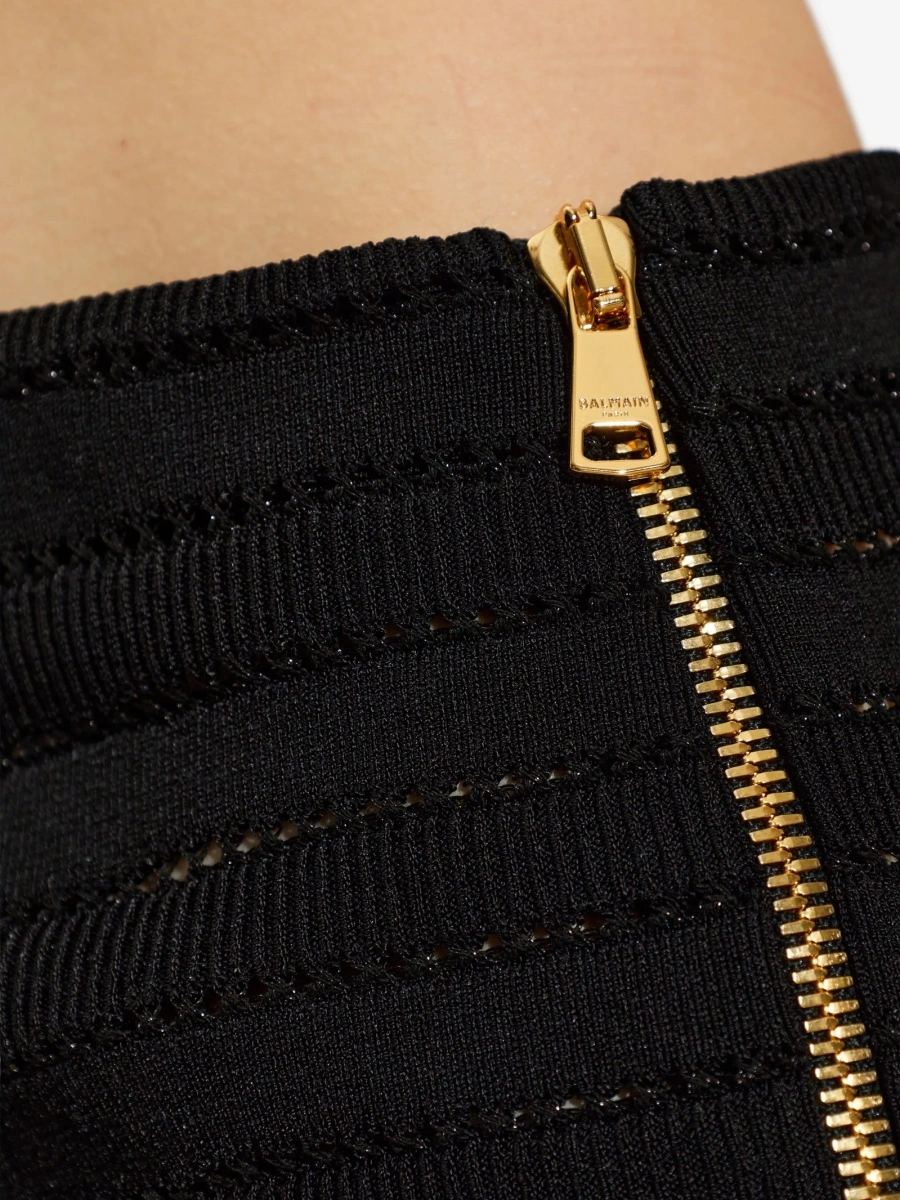 Fusta Balmain neagra - Img 5