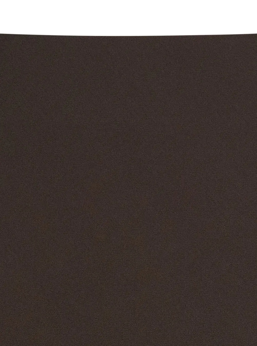 Fusta Brown Skirt with Pull-On Design and Two Side Slits in Viscose Blend Women - Img 3