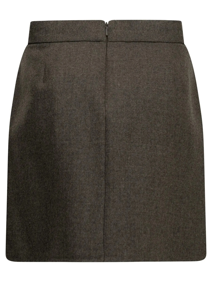 Fusta casual Max Mara din lana - Img 2