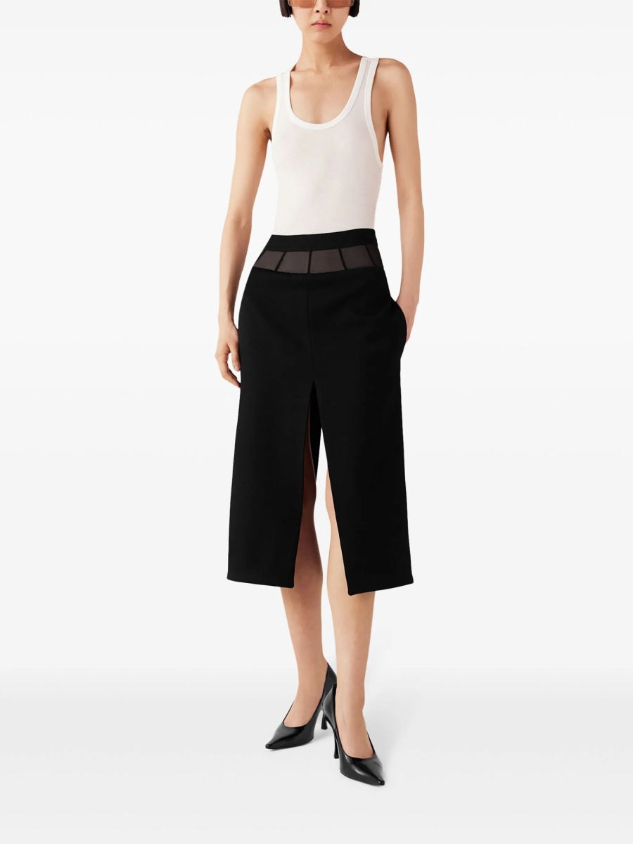 Fusta drepte Stella McCartney neagra - Img 4